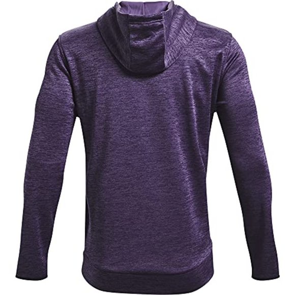 Under Armour Men's Small Fleece Hoodie - Purple - Picture 2 of 4